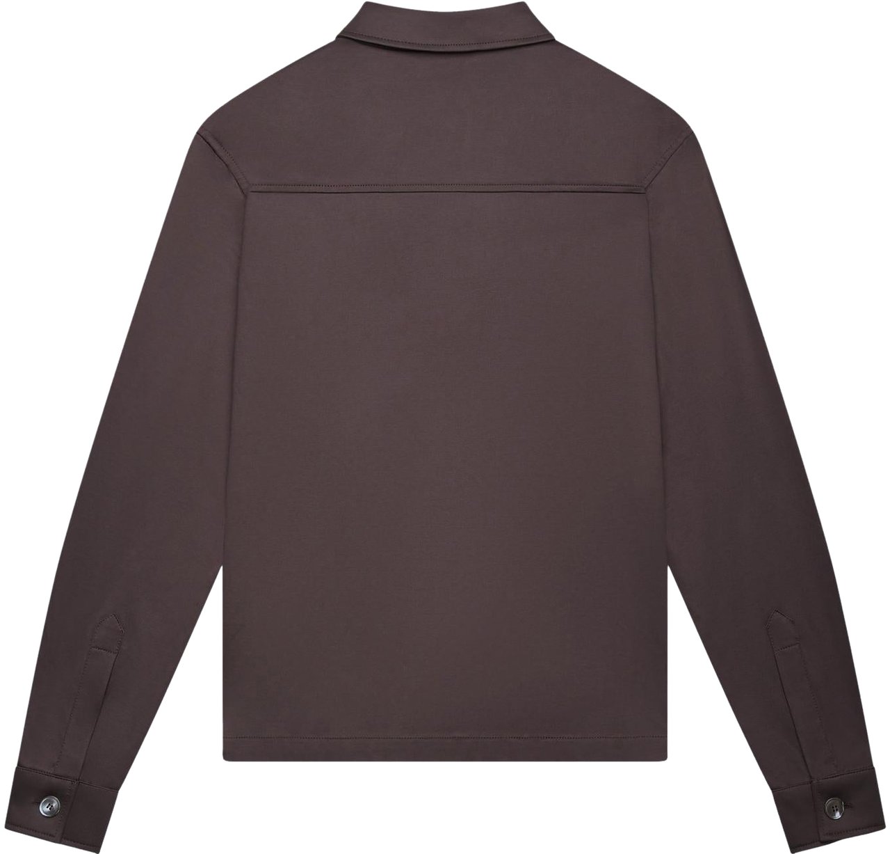 Valenza Heren Heavy Supima Overshirt Grijs