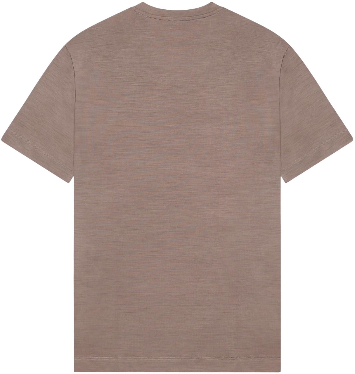 Valenza Heren Merino T-Shirt Crew Neck Bruin