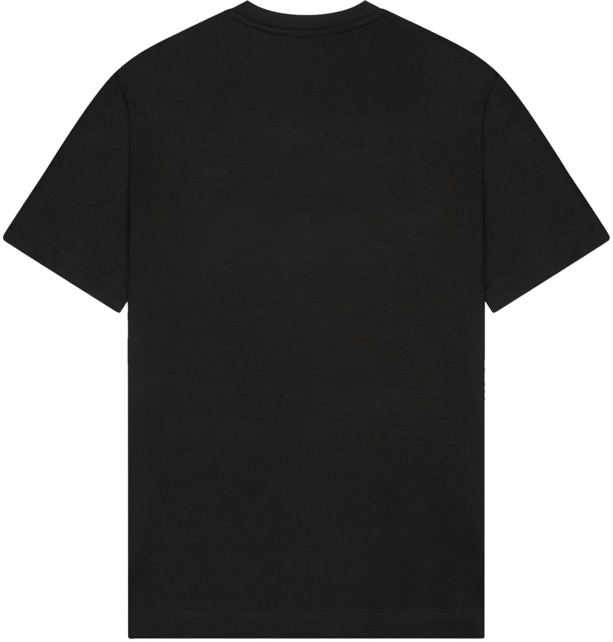 Valenza Heren Merino T-Shirt Crew Neck Zwart