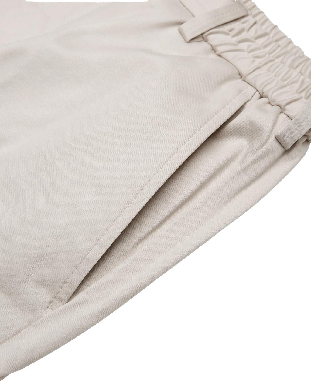 Valenza Heren Supima Tapared Trousers Beige