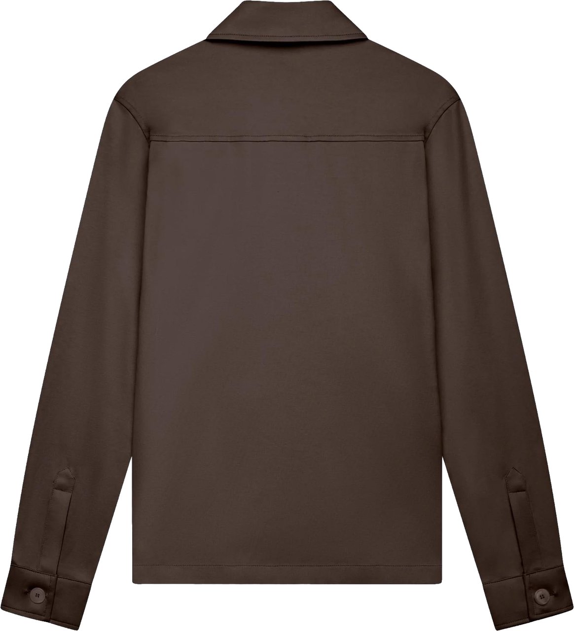 Valenza Heren Supima Overschirt Bruin