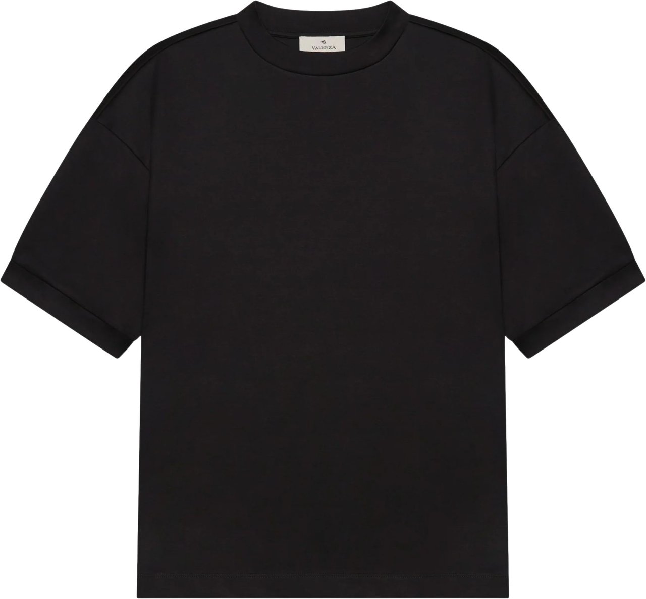 Valenza Heavy Supima Oversized T-shirt T-shirts Zwart 1180 Zwart