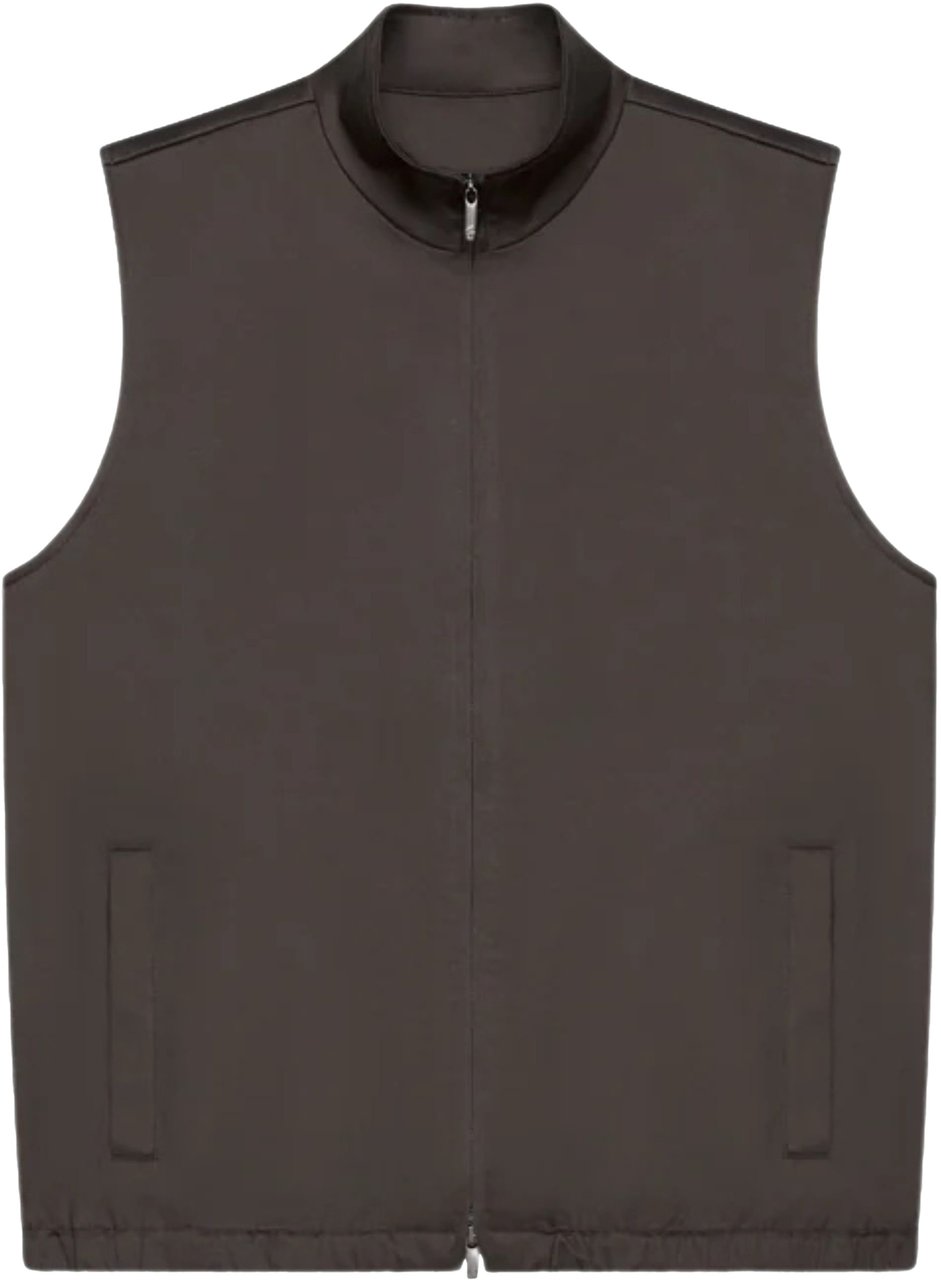 Valenza Valenza 1104 Bodywarmers Donkergrijs Heavy Supima Grijs