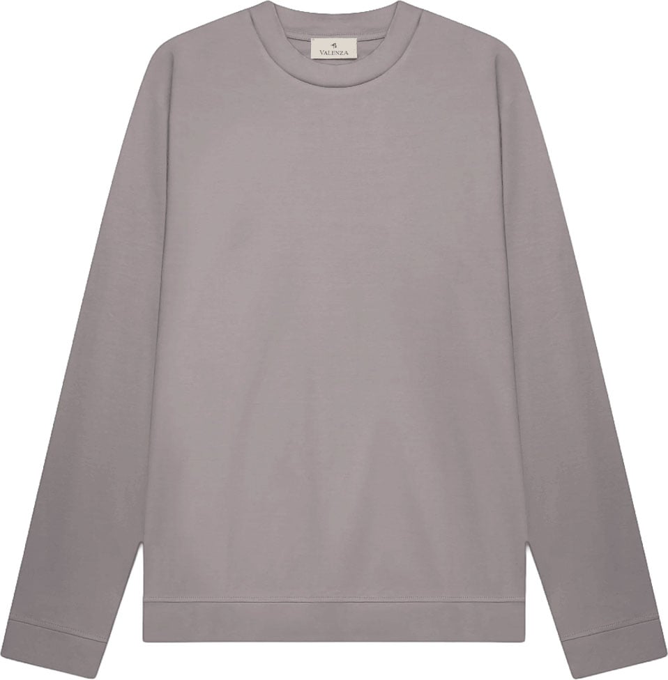 Valenza HEAVY SUPIMA SWEATER Taupe