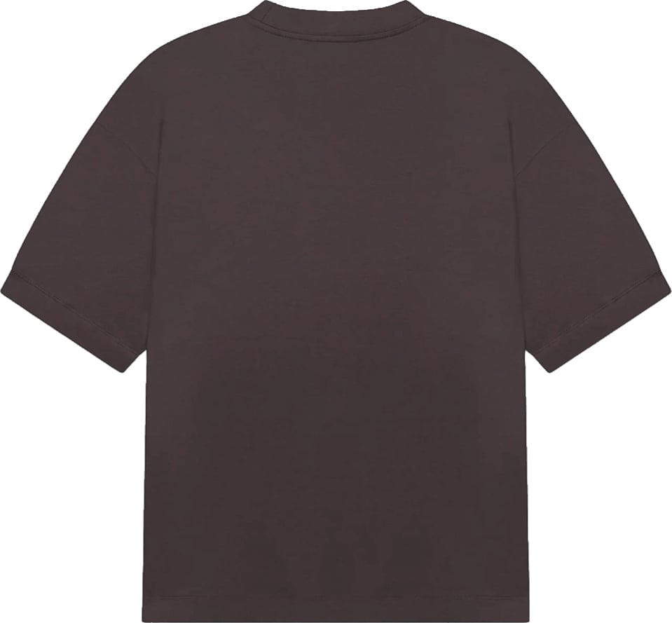 Valenza Interlock Supima Oversized T-Shirt Asphalt Bruin
