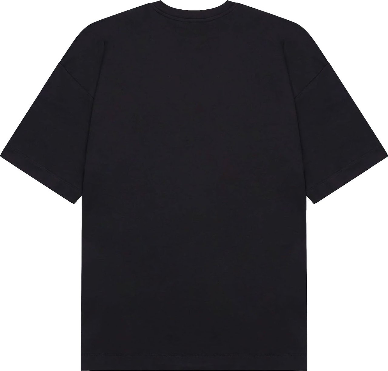 Valenza Interlock Supima Oversized T-Shirt Black Zwart