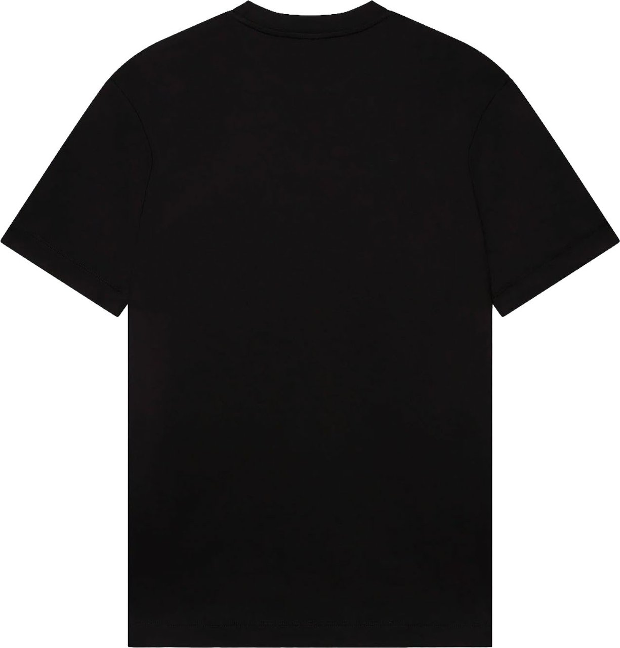 Valenza Interlock Supima T-Shirt Black Zwart