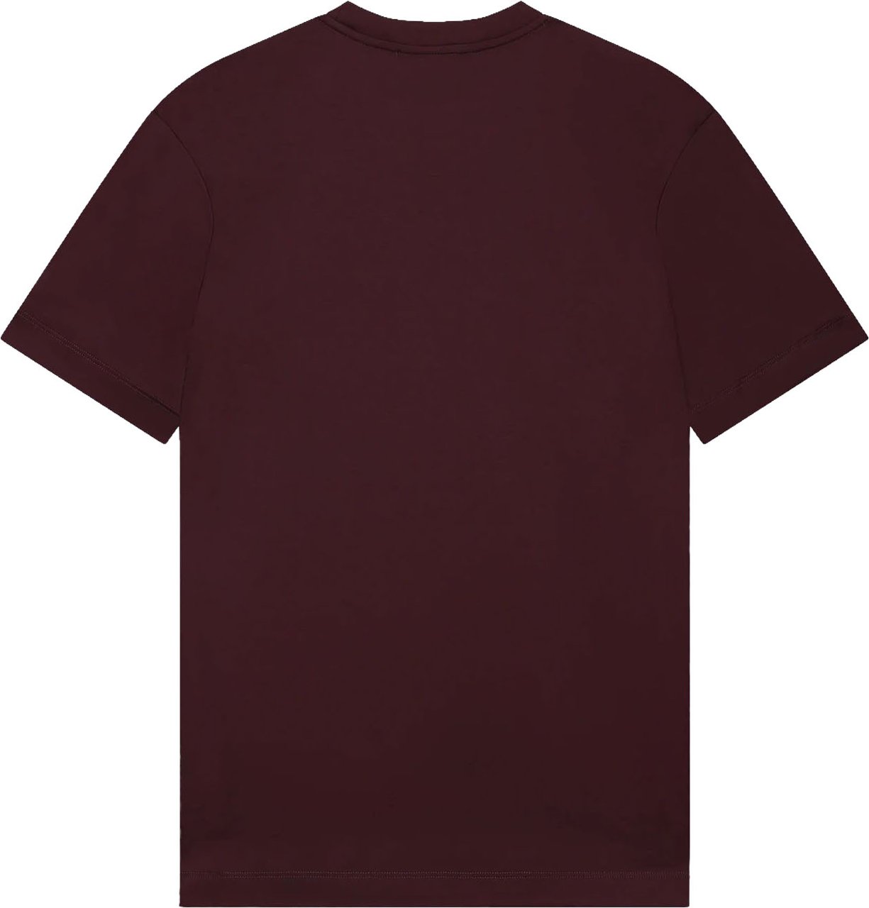 Valenza Interlock Supima T-Shirt Burgundy Rood