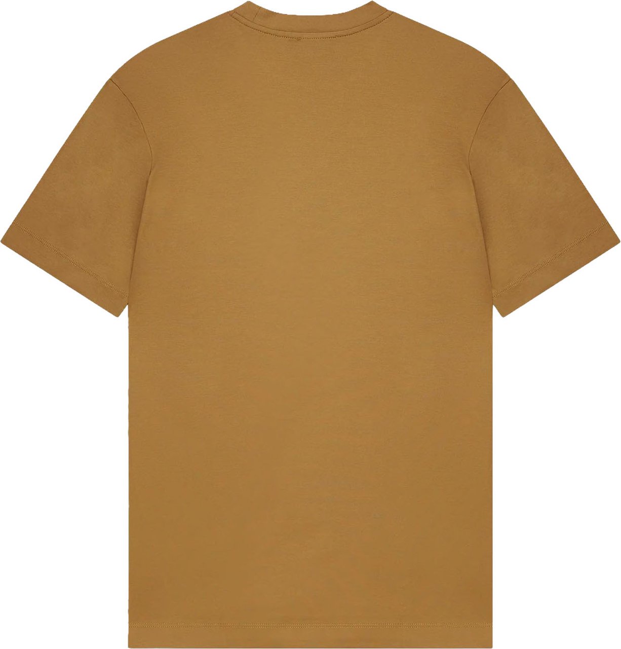 Valenza Interlock Supima T-Shirt Dark Gold Goud