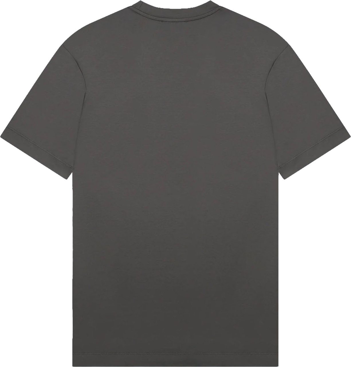 Valenza Interlock Supima T-Shirt Dark Grey Grijs