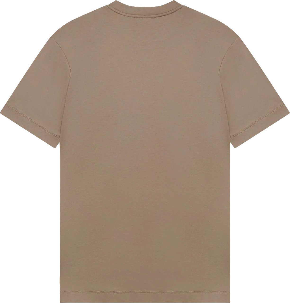 Valenza Interlock Supima T-Shirt Lead Grey Grijs