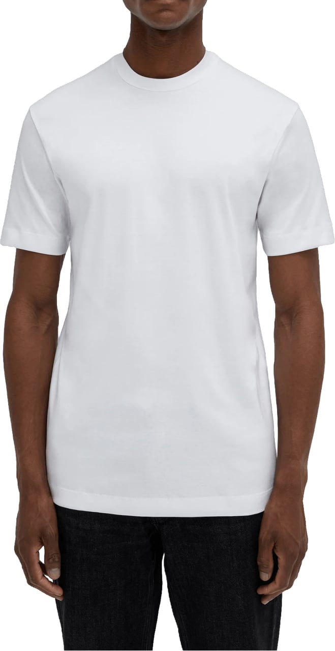 Valenza Interlock Supima T-Shirt White Wit