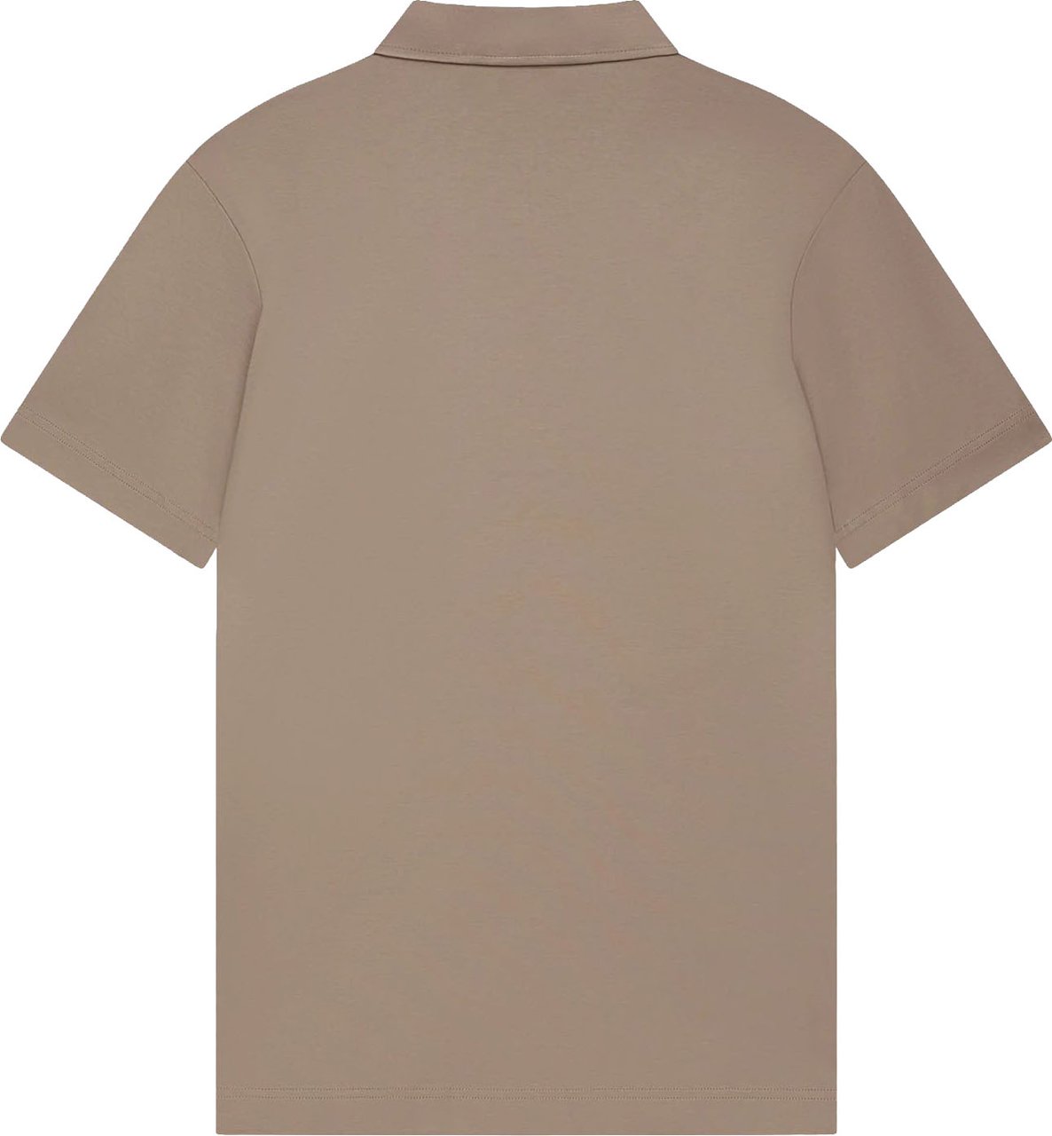 Valenza Supima Shiller Collar Polo Shirt Grijs