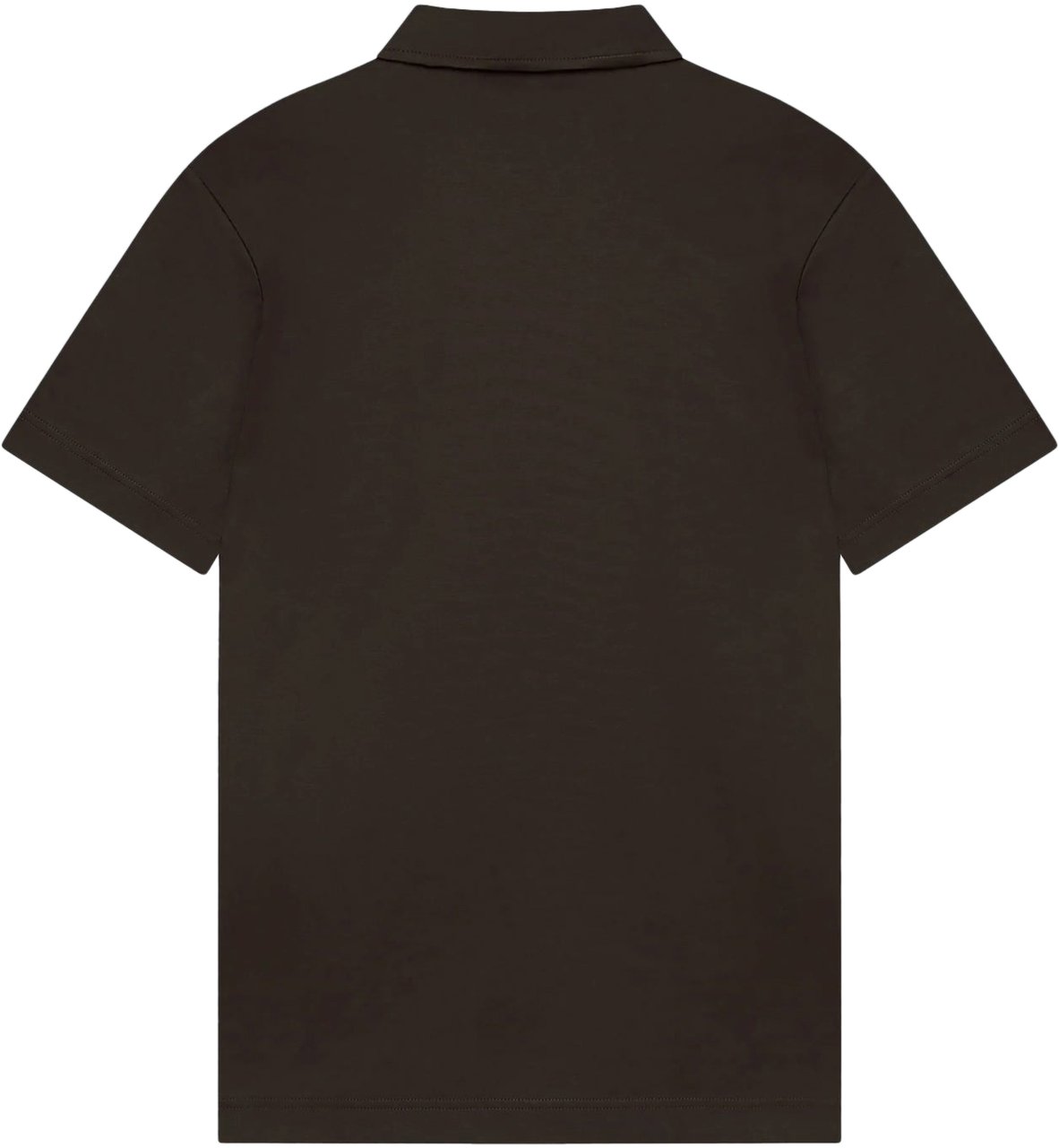 Valenza Supima Shiller poloshirt met kraag Bruin