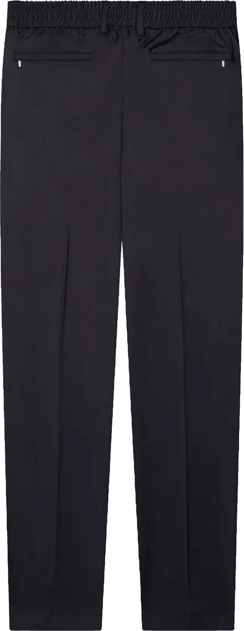 Valenza Stretch wollen broek donkerblauw Navy