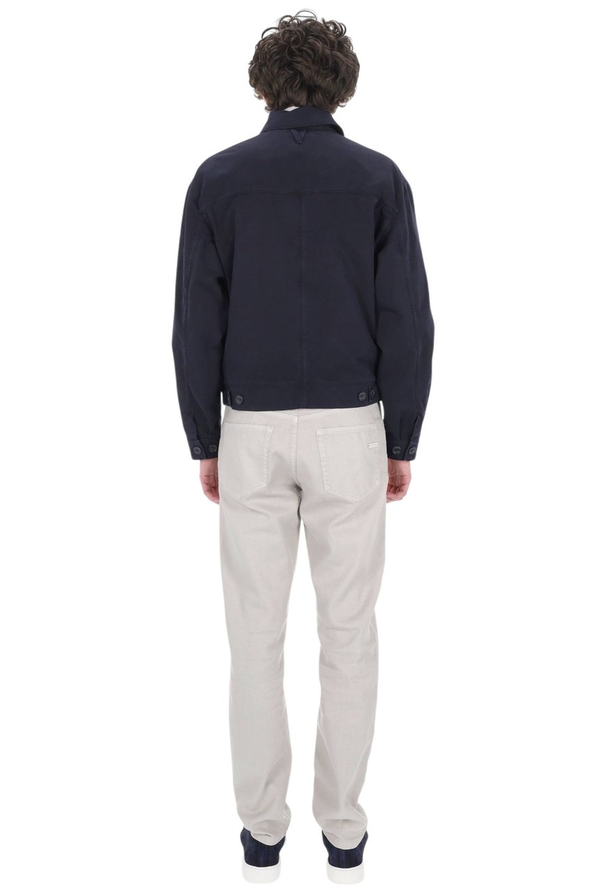 Valstar Bob Cotton Zip-Up Jacket Blauw