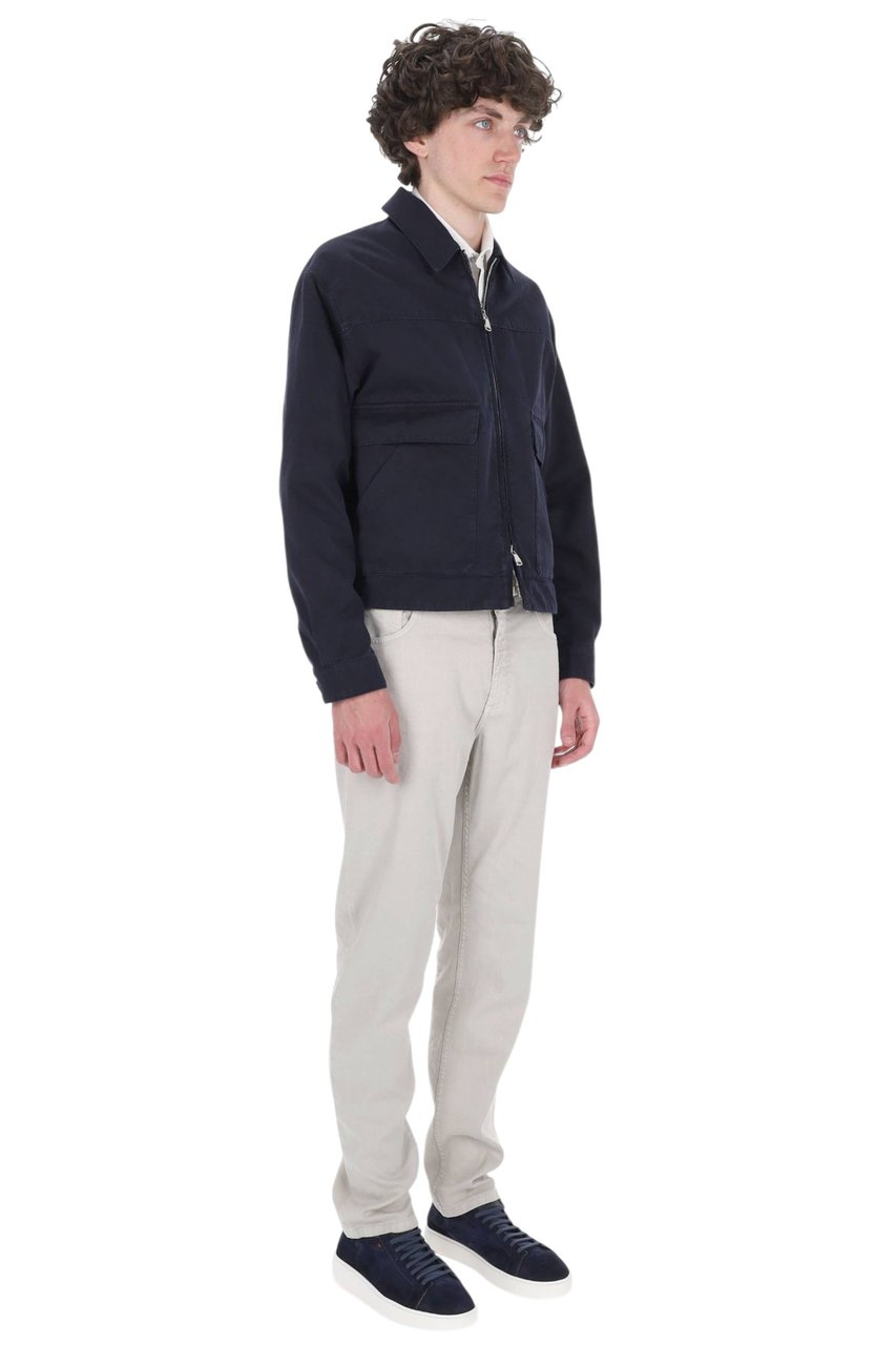 Valstar Bob Cotton Zip-Up Jacket Blauw