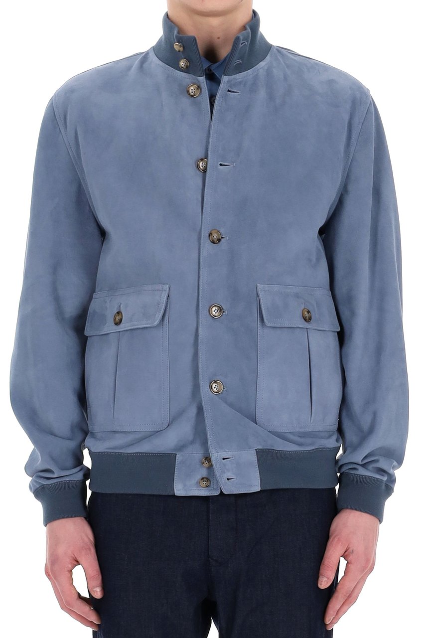 Valstar Unlined Suede Jacket Blauw