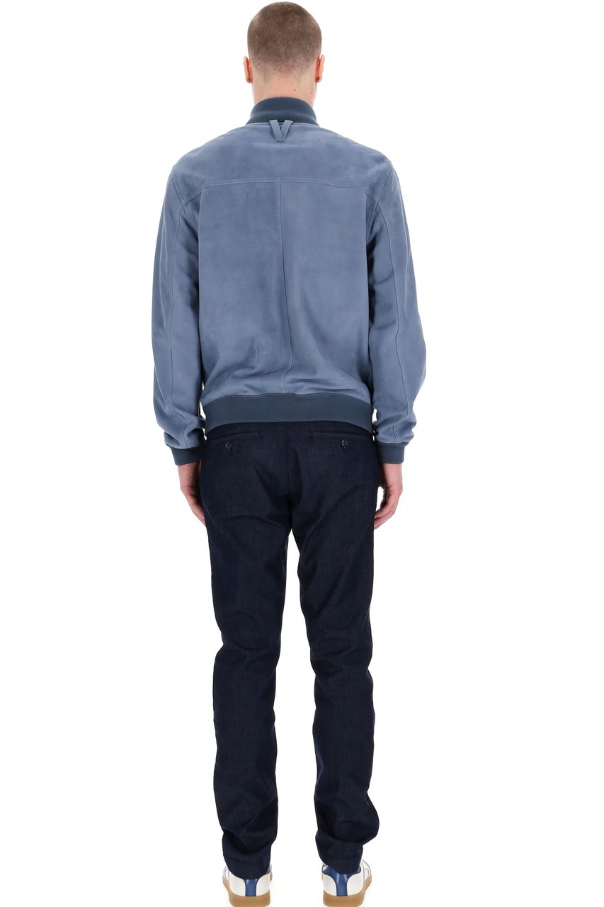 Valstar Unlined Suede Jacket Blauw