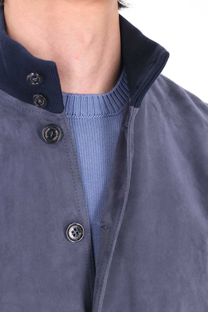 Valstar Suede Field Jacket Grijs