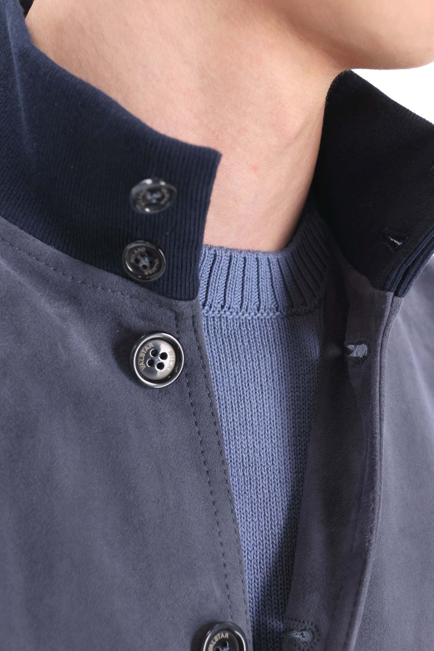 Valstar Suede Field Jacket Grijs