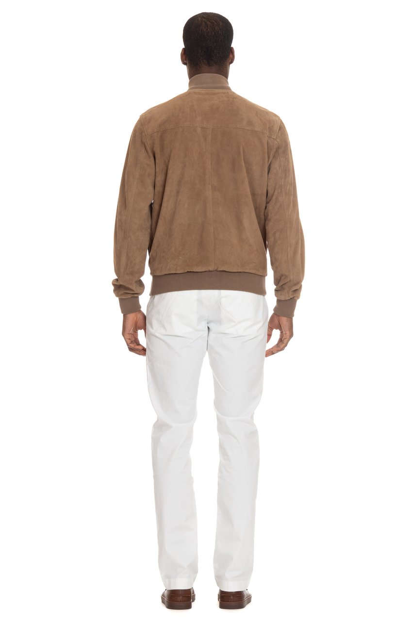 Valstar First-Quality Suede Jacket with Zip Bruin