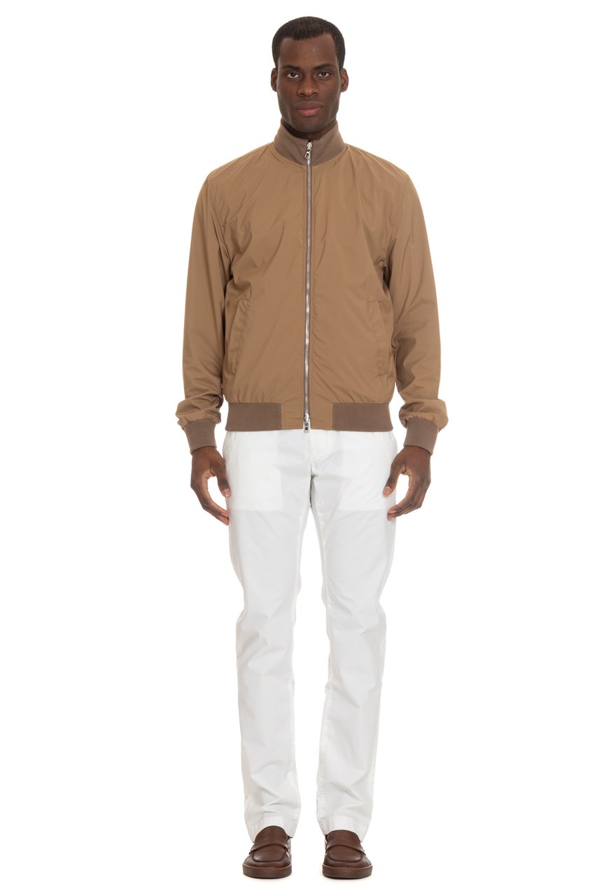 Valstar First-Quality Suede Jacket with Zip Bruin