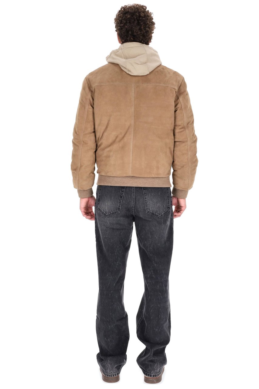 Valstar Suede Ino Jacket Padded with Fine Down Roze