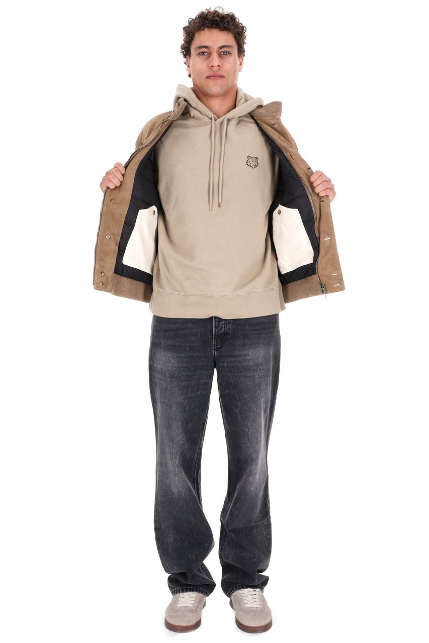 Valstar Suede Ino Jacket Padded with Fine Down Roze