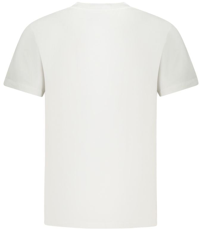 Vans Vans Bianco Cotton Men T-Shirt Wit
