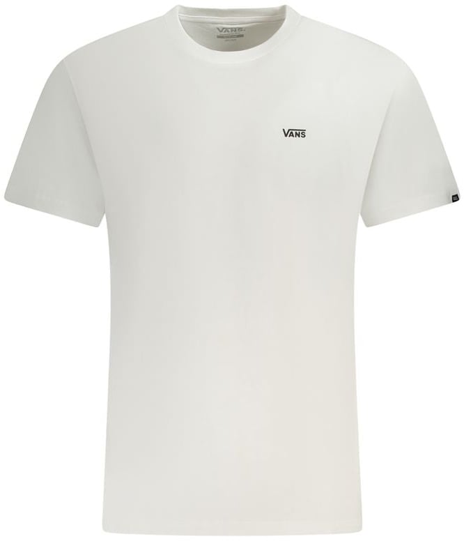 Vans Vans Bianco Cotton Men T-Shirt Wit