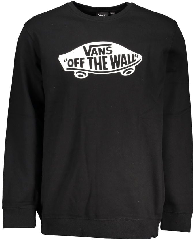 Vans Vans Black Cotton Men's Sweatshirt Zwart