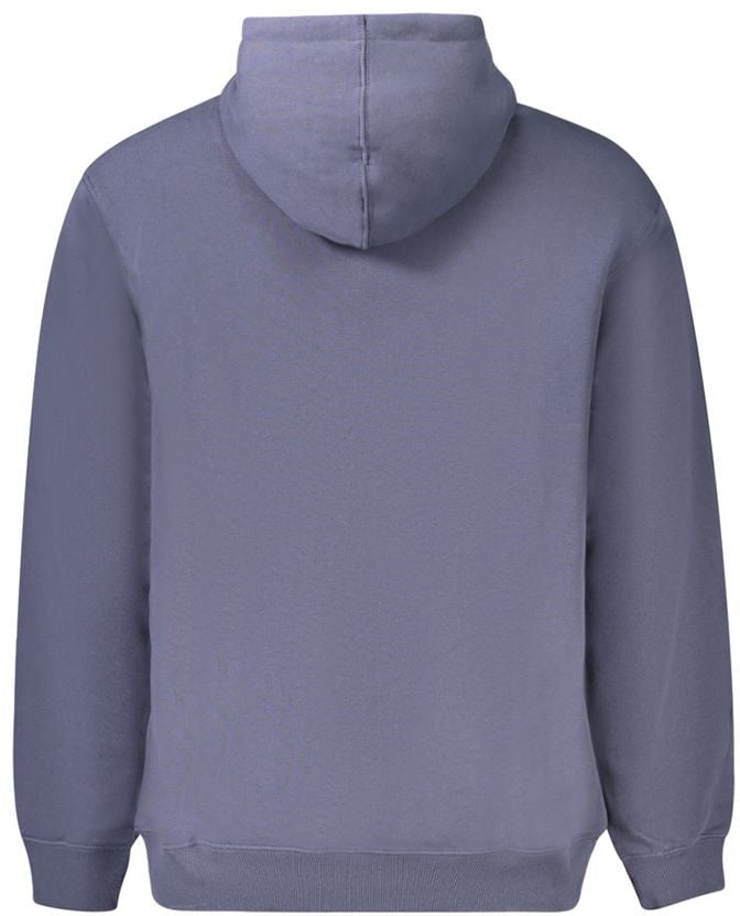 Vans Blue Cotton Men's Hoodie Blauw