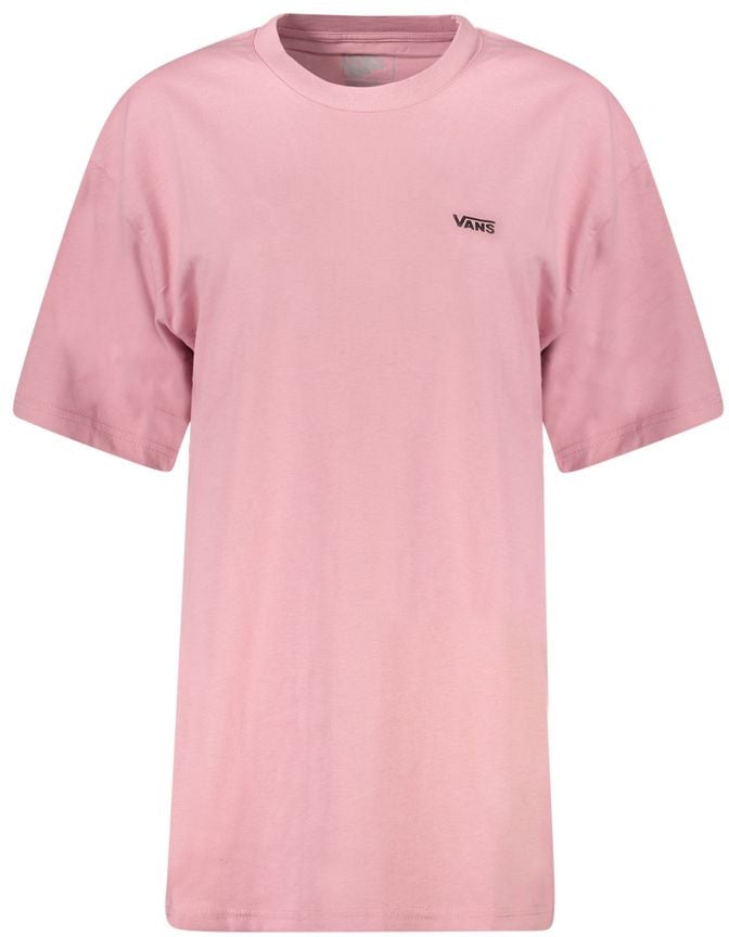 Vans Rosa Cotton Women T-Shirt Roze