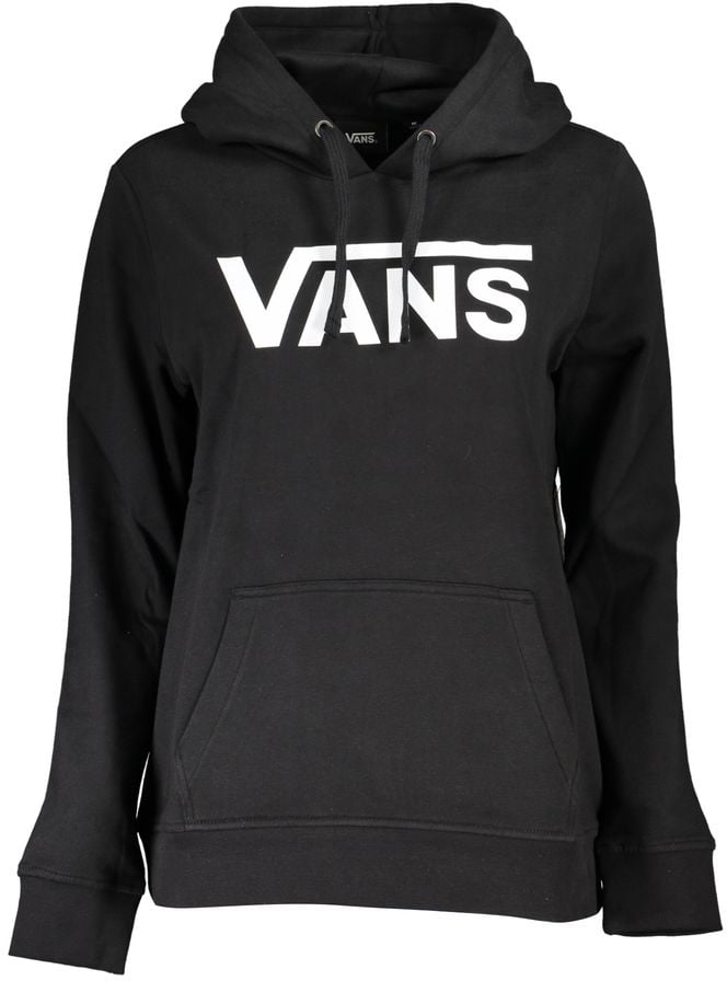 Vans Vans Black Cotton Women Hoodie Zwart