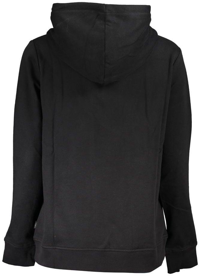 Vans Vans Black Cotton Women Hoodie Zwart