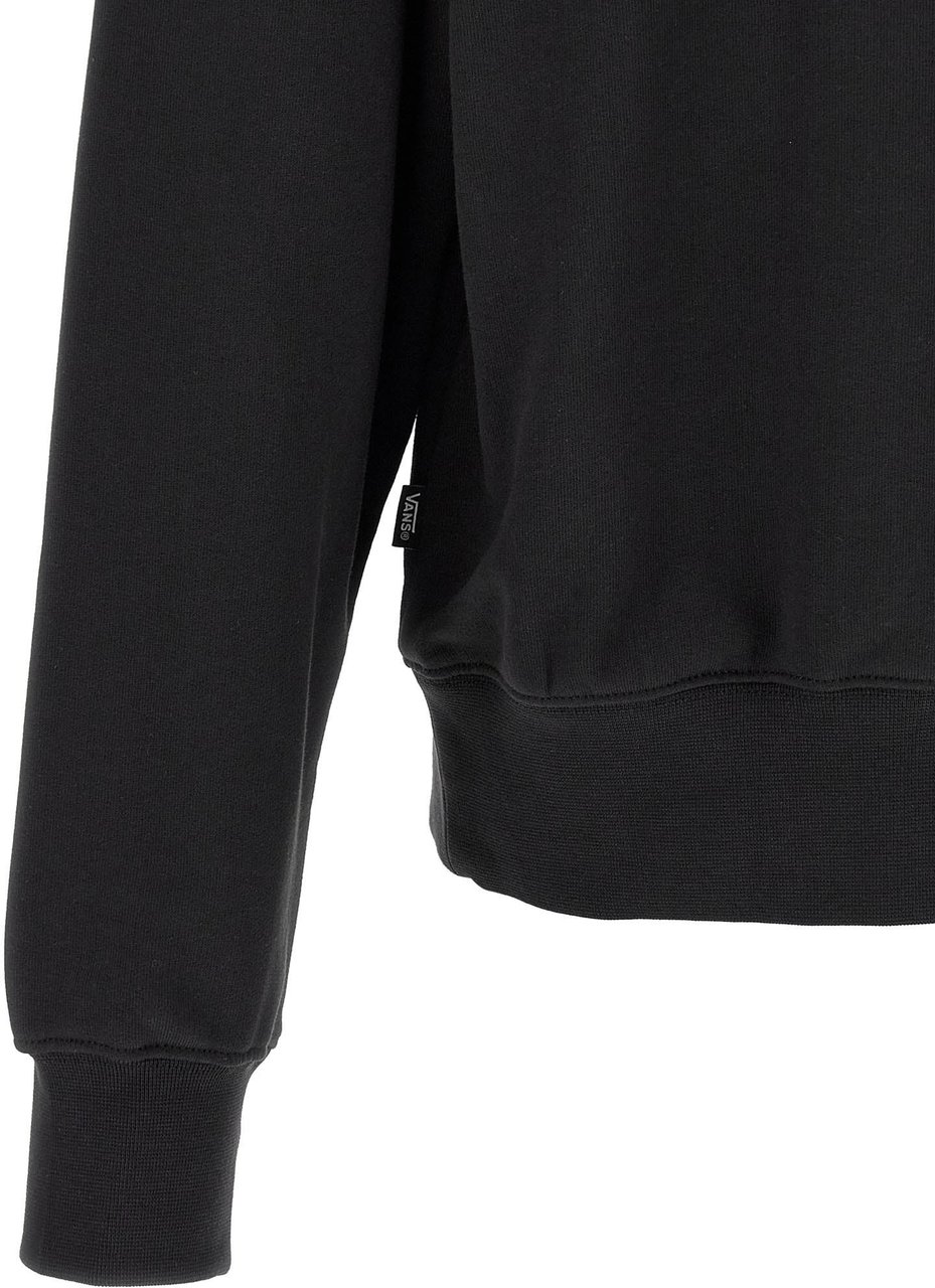 Vans Black Cotton Sweatshirt Zwart