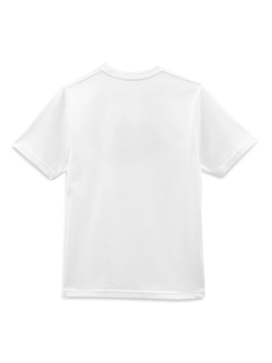 Vans "FLAME" LOGO T-SHIRT Wit