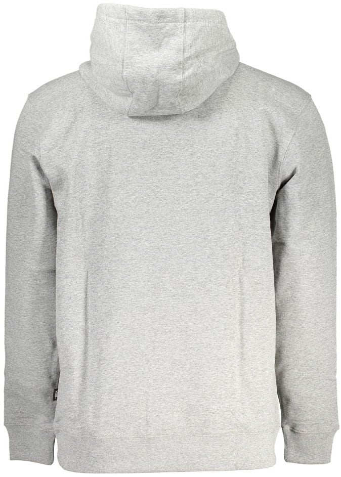 Vans Grigio Cotton Men's Sweatshirt Grijs