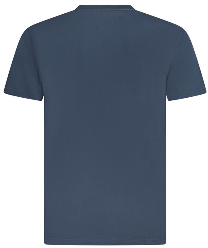 Vans Vans Blue Cotton Men's T-Shirt Blauw