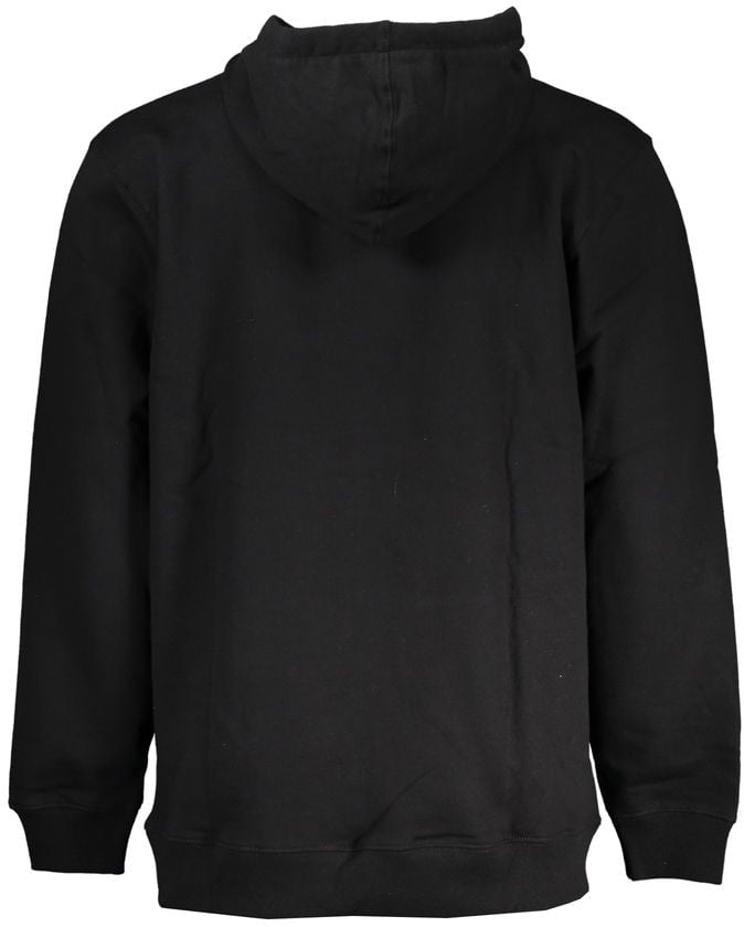 Vans Black Cotton Men's Hooded Sweatshirt Zwart