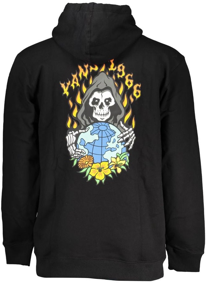Vans Black Cotton Men's Sweatshirt Zwart