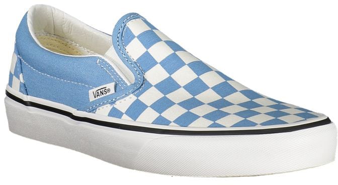 Vans Azzurro Polyester Women Sneaker Blauw