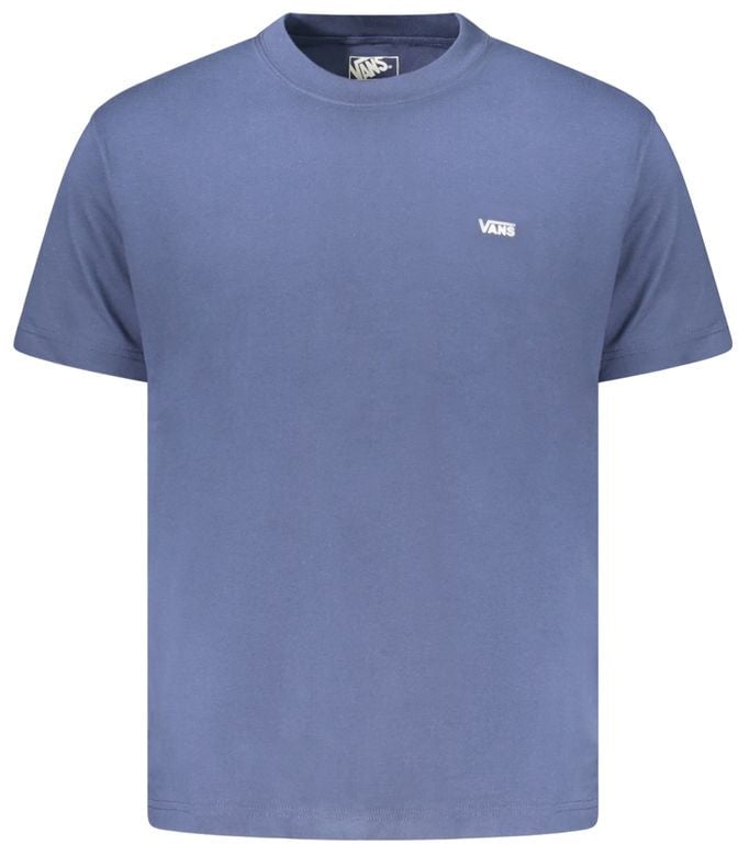 Vans Blue Cotton Men's T-Shirt Blauw
