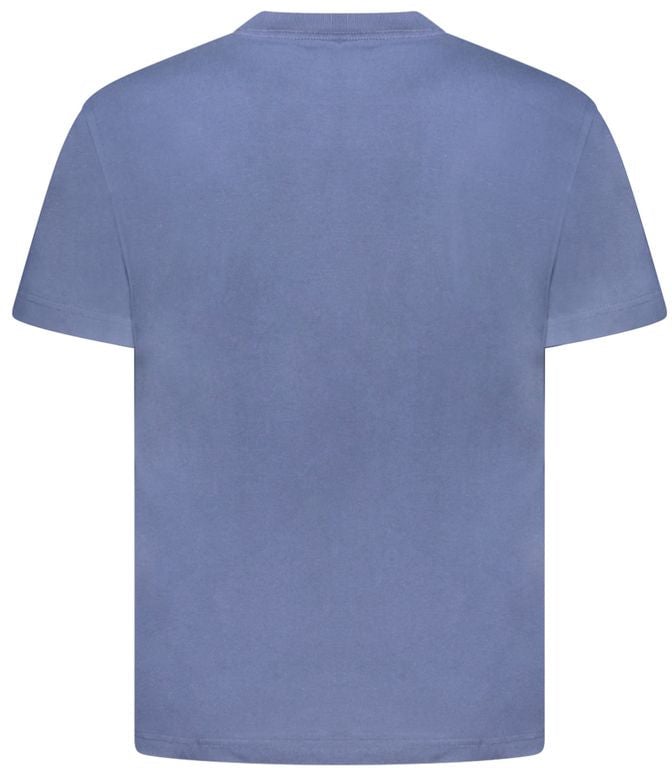 Vans Blue Cotton Men's T-Shirt Blauw