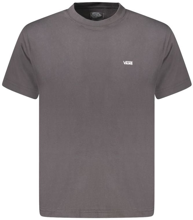 Vans Vans Black Cotton Mens T-Shirt Zwart