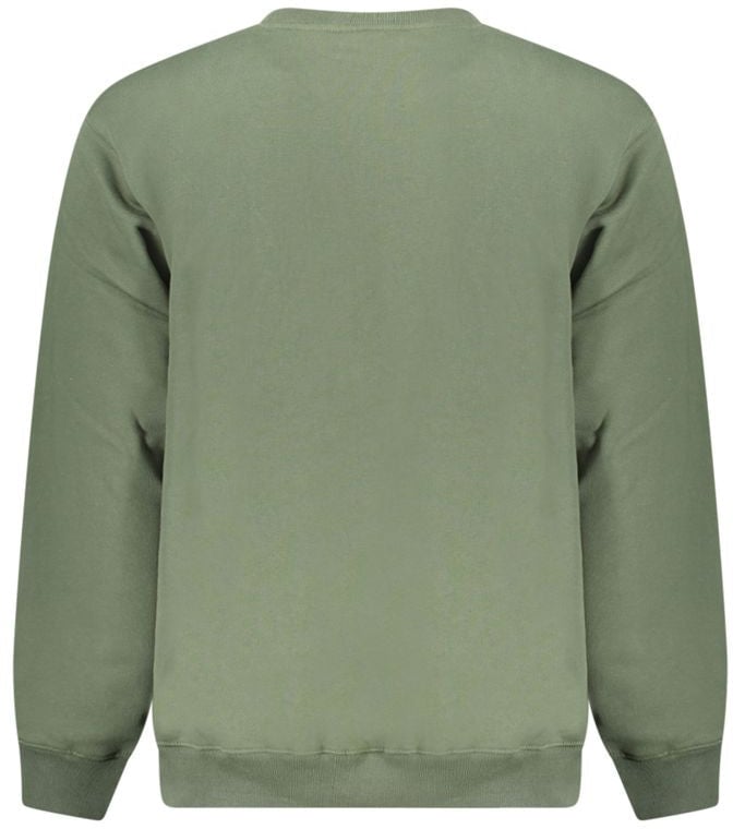 Vans Verde Cotton Men Sweatshirt Groen