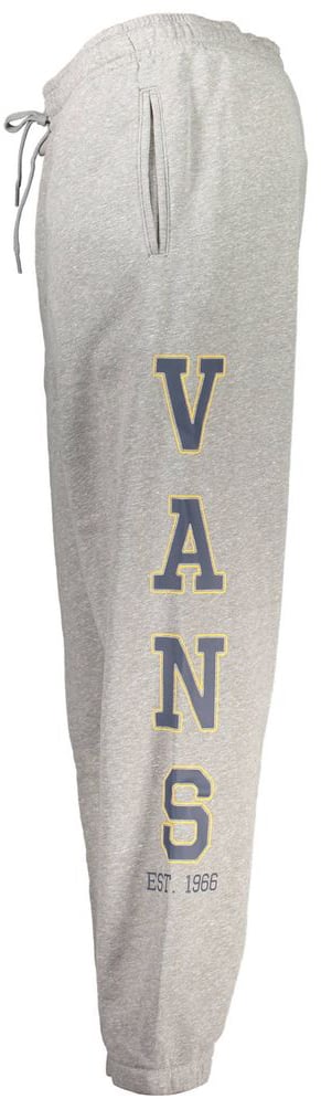 Vans Grigio Cotton Men Sports Trouser Grijs