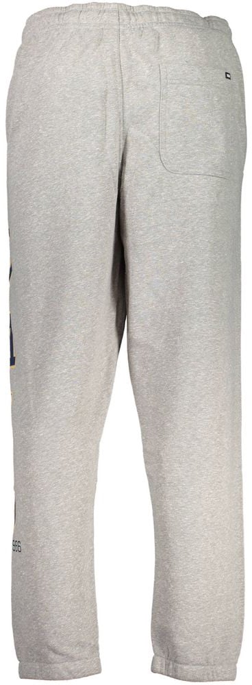 Vans Grigio Cotton Men Sports Trouser Grijs