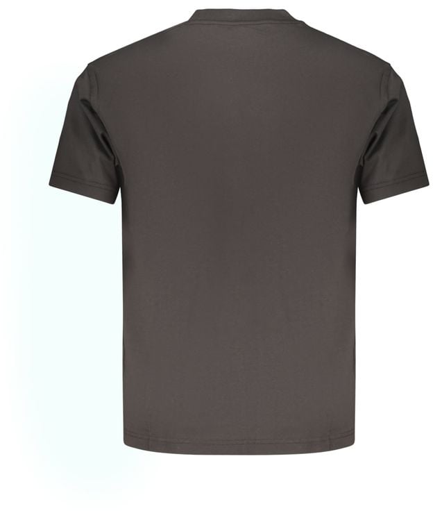Vans Vans Black Cotton Men T-Shirt Zwart